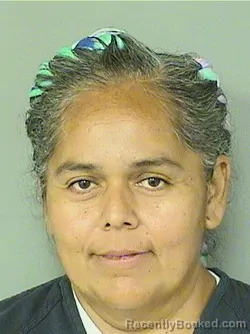 Mugshot of CONSUELO B SANCHEZ booked in Palm Beach County, Florida on June 10, 2026