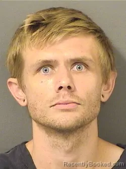 Mugshot of TYLER MATTHEW STIEFEL booked in Palm Beach County, Florida on June 10, 2026