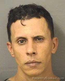 Mugshot of YONIEL IZQUIERDOLOPEZ booked in Palm Beach County, Florida on June 10, 2026