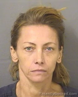 Mugshot of ANNA MARSHALL booked in Palm Beach County, Florida on June 10, 2026