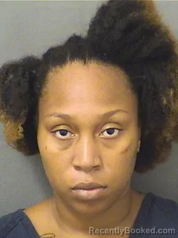 Mugshot of BRYANNAH N JEUDY booked in Palm Beach County, Florida on June 11, 2026