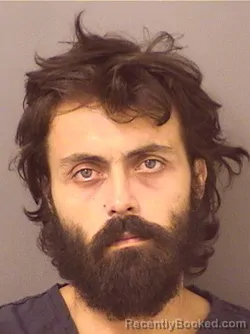 Mugshot of DUSTIN AUGUST MAYRHOFER booked in Palm Beach County, Florida on June 11, 2026