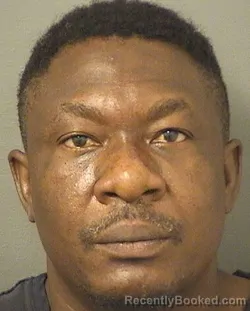 Mugshot of LYONEL JEAN booked in Palm Beach County, Florida on June 12, 2026