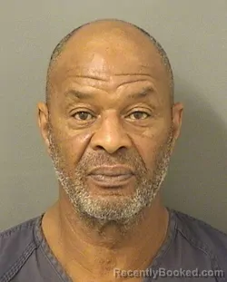 Mugshot of LEON HUBERT BARRON booked in Palm Beach County, Florida on June 12, 2026