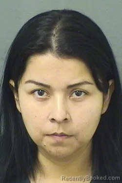 Mugshot of LAURA LILIANA SANGABRIELDORANTES booked in Palm Beach County, Florida on June 12, 2026