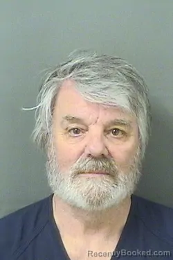 Mugshot of MICHAEL CARDEN HUBIN booked in Palm Beach County, Florida on June 12, 2026