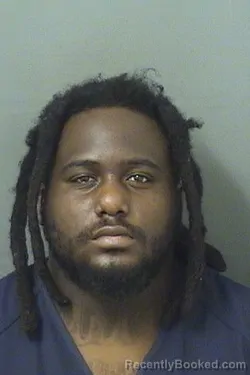 Mugshot of ANGELO FREDERICK CELESTIN booked in Palm Beach County, Florida on June 12, 2026