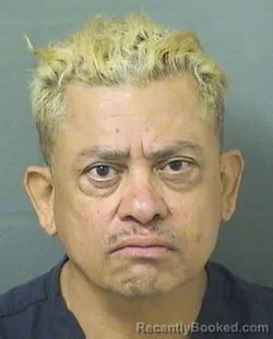 Mugshot of HELDER ANTONIO CAMPOSECO booked in Palm Beach County, Florida on June 13, 2026