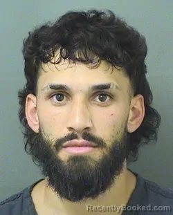 Mugshot of JAVIER JOSE FELICIANOMEDINA booked in Palm Beach County, Florida on June 13, 2026