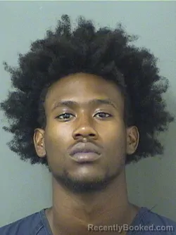 Mugshot of CALEB LAVANCE JOHNSON booked in Palm Beach County, Florida on June 13, 2026
