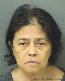 Mugshot of KUDJI TANYA booked in Palm Beach County, Florida on June 13, 2026