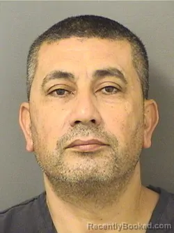 Mugshot of ILTON CESAR LOPESDEOLIVEIRA booked in Palm Beach County, Florida on June 13, 2026