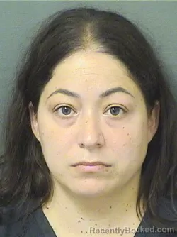 Mugshot of CRYSTAL OLGATERRY GONZALEZ booked in Palm Beach County, Florida on June 14, 2026