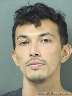 Mugshot of LUCAS KAYANALU VILLEZA booked in Palm Beach County, Florida on June 14, 2026