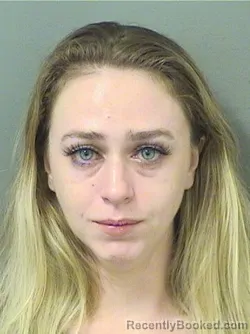 Mugshot of EMILY GRACE HEWITT booked in Palm Beach County, Florida on June 14, 2026