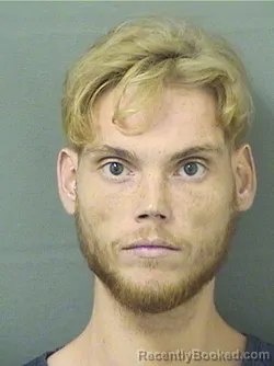 Mugshot of COREY JOSEPH HANNIFIN booked in Palm Beach County, Florida on June 14, 2026