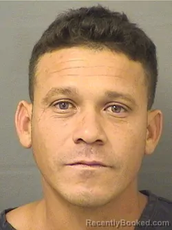 Mugshot of YORDANIS CERVANTESCRUZ booked in Palm Beach County, Florida on June 14, 2026
