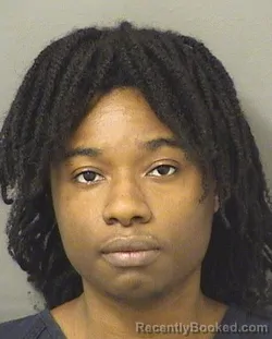 Mugshot of SHENIECE TOMLINSON booked in Palm Beach County, Florida on June 14, 2026