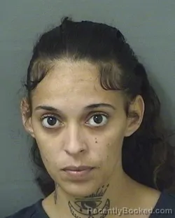 Mugshot of MARLA MONTANEZMARIN booked in Palm Beach County, Florida on June 14, 2026
