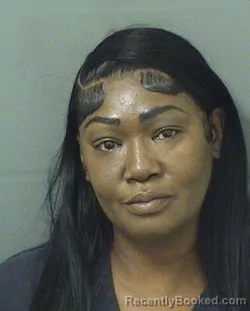 Mugshot of CHARMAINE YETTE WADE booked in Palm Beach County, Florida on June 14, 2026