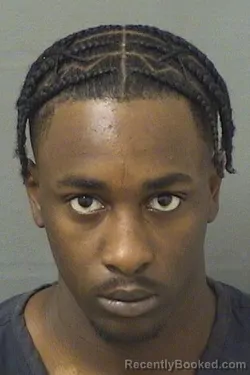 Mugshot of JAYLYN JAMAL BYRD booked in Palm Beach County, Florida on June 15, 2026