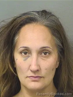 Mugshot of MAILE LYNN KALUAHINE booked in Palm Beach County, Florida on June 15, 2026