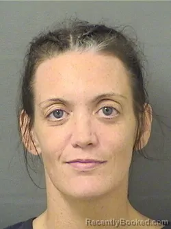 Mugshot of BRITTNEY MARIE NOLAN booked in Palm Beach County, Florida on June 15, 2026