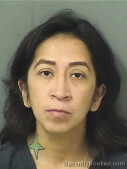 Mugshot of KENIA HERNANDEZMARTINEZ booked in Palm Beach County, Florida on June 15, 2026