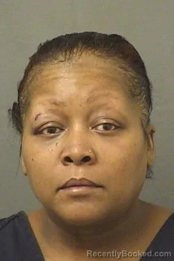 Mugshot of NICOLE RAYSHEEN HATCHETTE booked in Palm Beach County, Florida on June 15, 2026