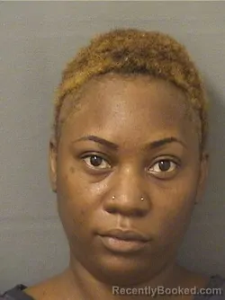 Mugshot of ANTERRIA JANEE JONES booked in Palm Beach County, Florida on June 15, 2026