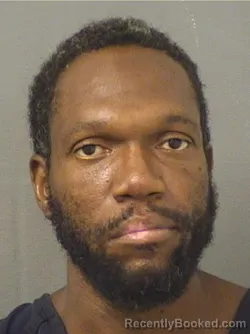 Mugshot of JOSHUA LAMAR JOHNSON booked in Palm Beach County, Florida on June 18, 2026