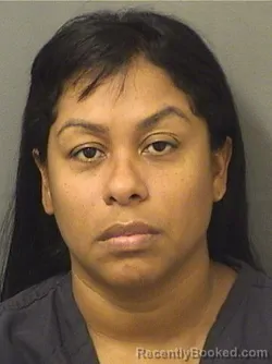 Mugshot of ELIANCA CAROLINA NUNEZVASQUEZ booked in Palm Beach County, Florida on June 19, 2026