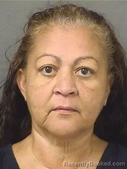 Mugshot of DORIS A DOMINGUEZTORRES booked in Palm Beach County, Florida on June 19, 2026