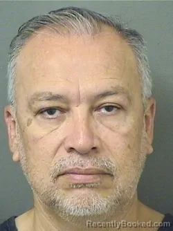 Mugshot of JUAN PABLO GARCIA booked in Palm Beach County, Florida on June 19, 2026