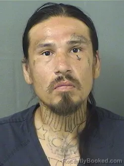 Mugshot of JONATHON MOSES PEGO booked in Palm Beach County, Florida on June 19, 2026