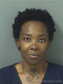 Mugshot of PARTICKA OWISHA CARLENE BECKFORD booked in Palm Beach County, Florida on June 19, 2026