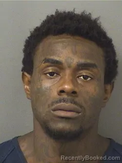 Mugshot of BRANDON JAMAL CAMERON booked in Palm Beach County, Florida on June 19, 2026