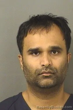 Mugshot of PARIKSHIT SINGIREDDY booked in Palm Beach County, Florida on June 19, 2026