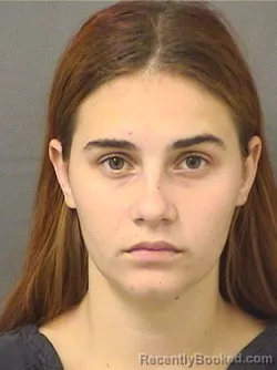 Mugshot of SYDNEY ALEXIS DOZIER booked in Palm Beach County, Florida on June 20, 2026
