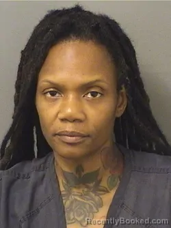 Mugshot of MIGNON DENEL JORDAN booked in Palm Beach County, Florida on June 21, 2026