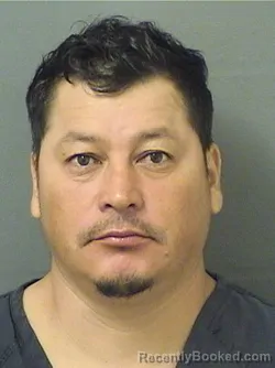 Mugshot of RANDY ASAEL RECINOSRECINOS booked in Palm Beach County, Florida on June 21, 2026