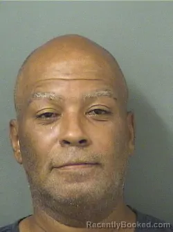 Mugshot of RODERICK LENARD HARDENSON booked in Palm Beach County, Florida on June 21, 2026