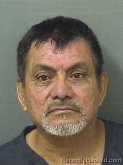 Mugshot of JOSE ALBERTO XUNCAX booked in Palm Beach County, Florida on June 21, 2026
