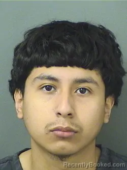 Mugshot of GEORGE ACEVEDO GARCIA booked in Palm Beach County, Florida on June 21, 2026