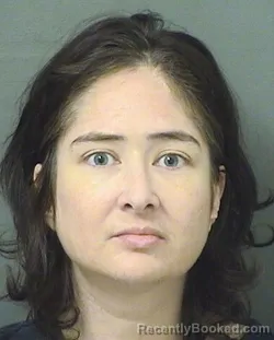Mugshot of DANIELLE DELGADO booked in Palm Beach County, Florida on June 21, 2026