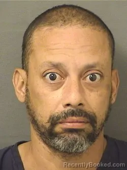 Mugshot of CARLOS DAVID CORREA booked in Palm Beach County, Florida on June 21, 2026