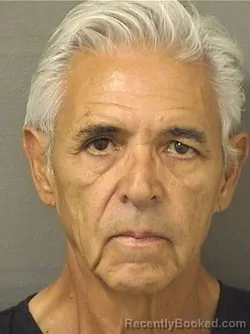 Mugshot of PAULO A ROCHA booked in Palm Beach County, Florida on June 21, 2026