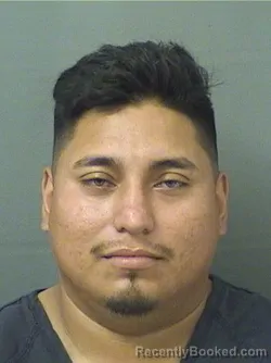 Mugshot of KEVIN DOUGLAS RODRIGUEZGONZALEZ booked in Palm Beach County, Florida on June 22, 2026