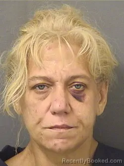 Mugshot of LINDA DAVANZO booked in Palm Beach County, Florida on June 22, 2026