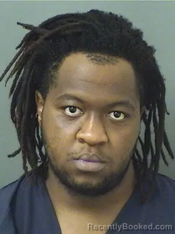 Mugshot of KEANDRE LAMAR WITHERSPOON booked in Palm Beach County, Florida on June 22, 2026
